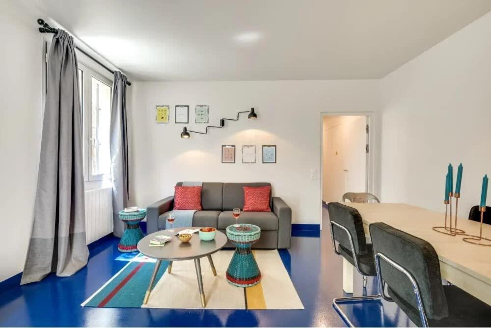 Apartment Modern & Colourful 3bd For 9 Guests In Le Marais!